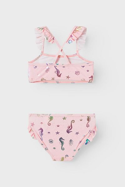 Name it Mädchen Bikini Set Rosa