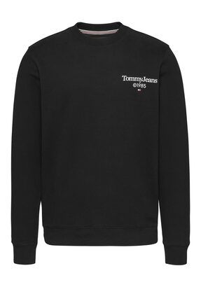Tommy hilfiger sweat noir outlet