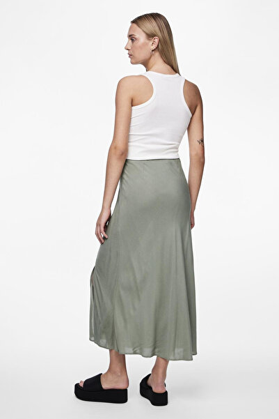 PIECES PCNYA HW DLOUHÁ DÍRKOVANÁ SUKNĚ BC