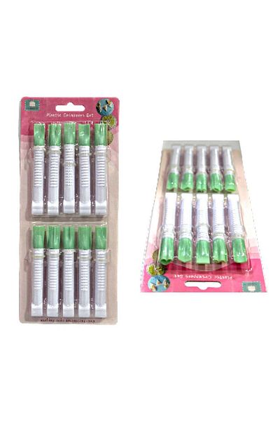 Butedo Set of 10 Large Straight Tweezers