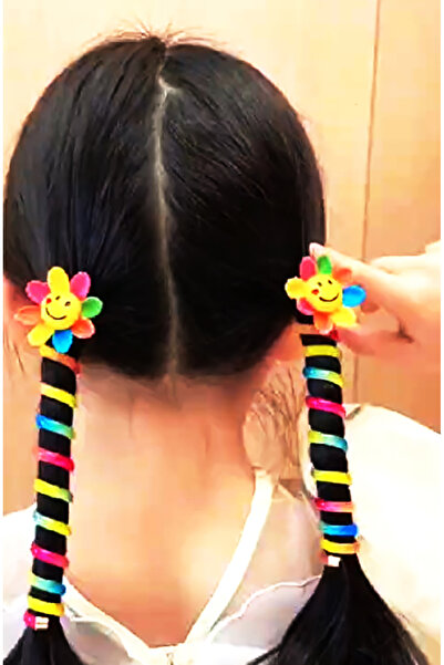 Gökbin Cataramă cu arc în coadă de cal pentru fete Cataramă în spirală Catara...