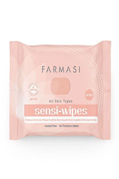 Farmasi Sensi Wipes Kullan At Islak Makyaj Temizleme Mendili 20li