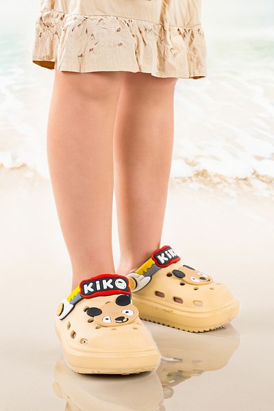 KARAMAZI Eva Slippers για κορίτσια Twg 755-1 - Κατάλληλα για παραλία, πισίνα, σχολείο και νηπιαγωγείο