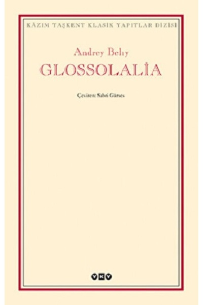 Yapı Kredi Yayınları Glossolalia