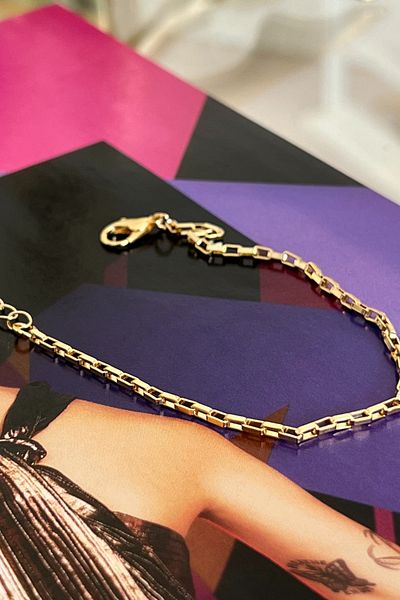 Trendy Butik سوار سلسلة مربعة