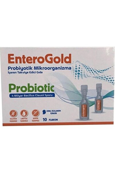 Dnz Enterogold Yetişkin Probiotic 4 Milyar 10 Flakon
