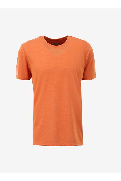 ALTINYILDIZ CLASSICS Hexagon Classics Orange Men's T-Shirt 4A 4824200045