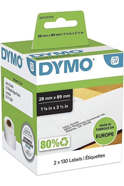 Dymo 28x89mm Labelwriter Adres Etiketi (99010)
