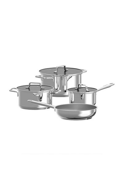 Berghoff DINA Helix 7 - طقم أواني طهي ستانلس ستيل