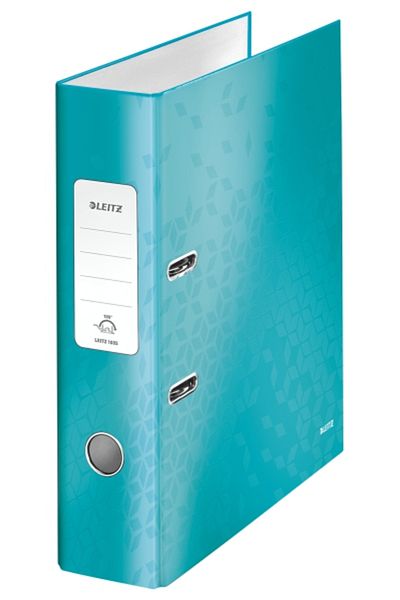 Leitz 1005 Model Large Folder - Wow Metallic Ice Blue