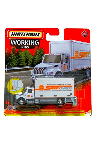 Matchbox 2023 MATCHBOX WORKING RIGS INTERNATIONAL MV BOX TRUCK