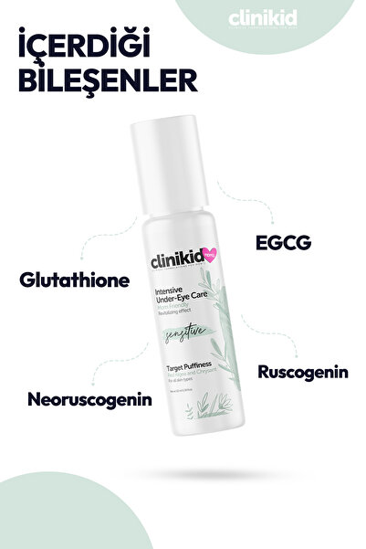 Clinikid Anneler Için Uykusuz Gecelere Göz Altı Bakım Serumu