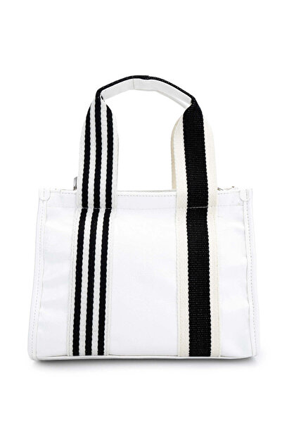 Tamer Tanca Women's Vegan White Shoulder Bag