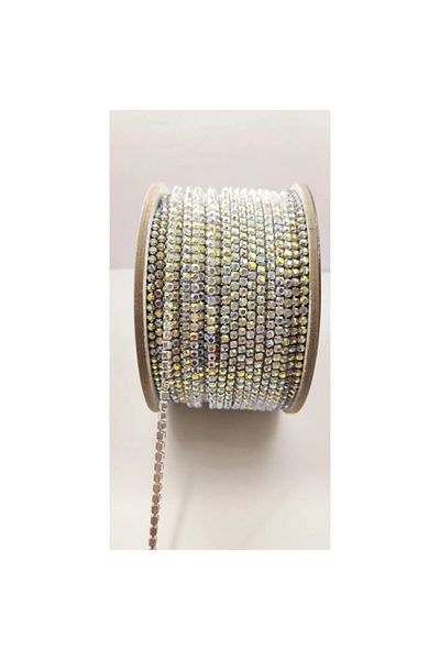 yiğit aksesuar Ss12 3 Compatible Mm Crystal Glass Stone Tight Strip Janjan 50 meters