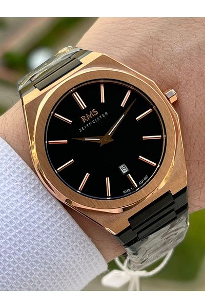 RMS Romanson Zeıtmeıster Steel Cord Special Series Non-Tarnish Color-Tossing 5Atm Men's Wristwatch AG1407.07