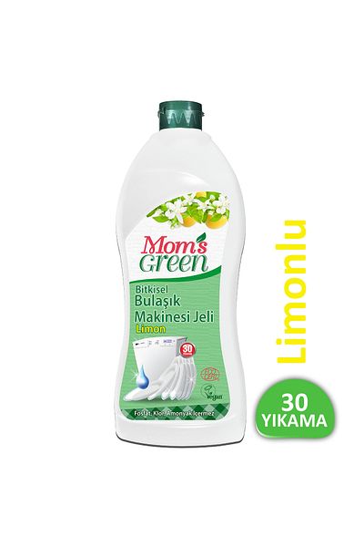 Mom's Green Lemon Gel Herbal Dishwasher - 750 ml