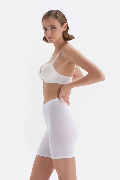 Dagi Weiße kurze Strumpfhose