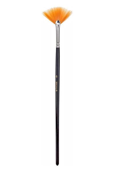 Brons Yelpaze Fırça Sentetik Kıl No: 4 (br-604)