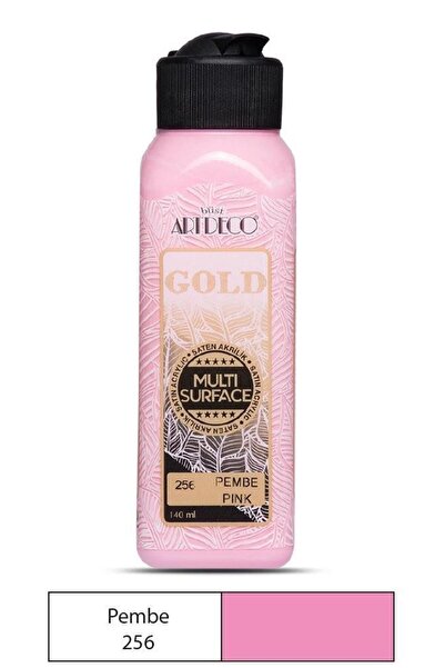 Artdeco Gold Multi-surface Akrilik Boya 140ml Pembe 256