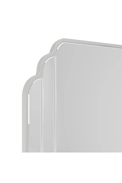 MKS Design 60x80 Bizoteli Duvar Dekor Aynası / Asimetrik Ayna / Konsol Aynası / Düzensiz Ayna / Estetik Ayna