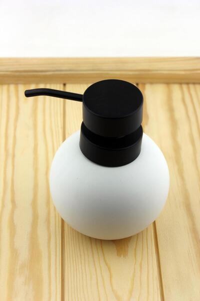 Kelebekev Porselen Sıvı Sabunluk 2647 Beyaz