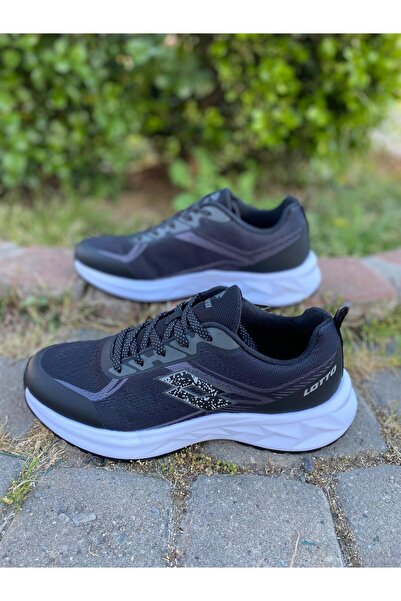 Lotto ERKEK ORTABETİK TABAN SIK VE RAHAT SPOR AYAKKABI 503319 SAM 4FX SİYAH