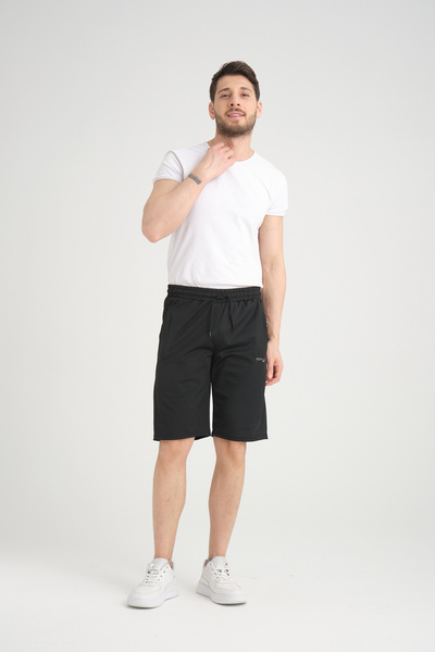 RDR-X Erkek Siyah - Gri - Füme Dalgıç Kumaş 3'lü Şort Paketi