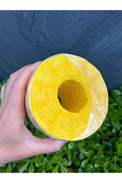 Yumuşakkeçe Paper Raffia Bag Knitting Thread 200 Gr