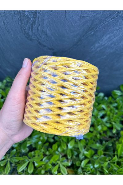 Yumuşakkeçe Paper Raffia Bag Knitting Thread 200 Gr
