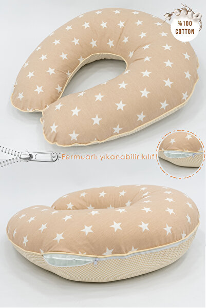 mordesign Double Sided Nursing Pillow - Baby and Pregnant Support, Cotton Fab...