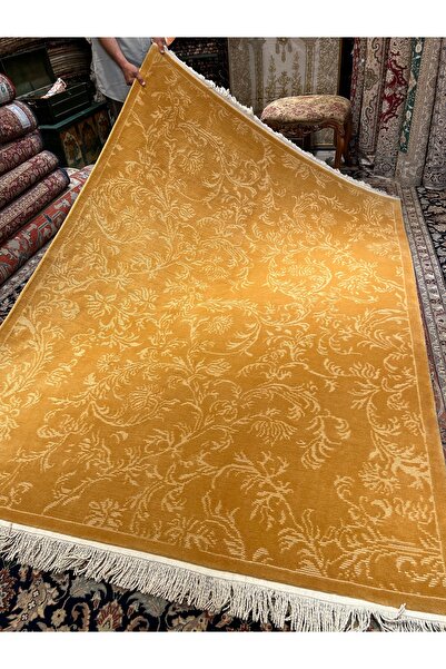 RD RAMAZAN DAĞ EL HALI SANATI El Dokuma Nepal Halısı pamuk üstü yün Dokuma 2....