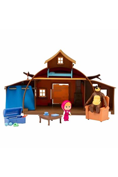Tower Toys مجموعة لعب ماشا والدب MHA22000، تماثيل منزل ماشا متضمنة في الصندوق