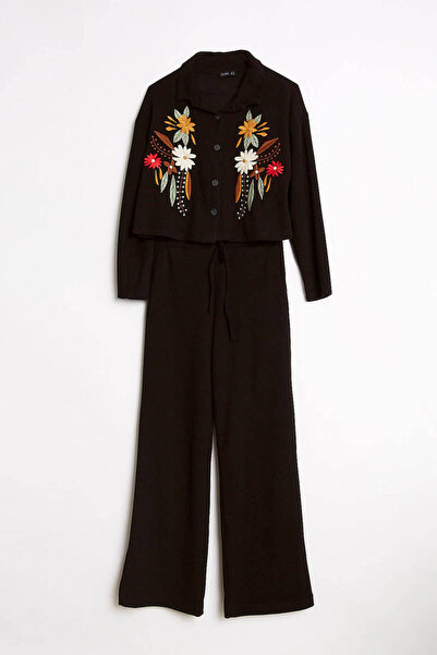 Robin ANNABEL NAKIŞLI GÖMLEK PANTOLON TAKIM