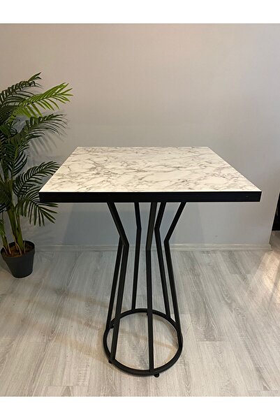 Resa mobilya design Bar Masası Kare Cafe Bar Masası Mdf 70x70 1 Masa
