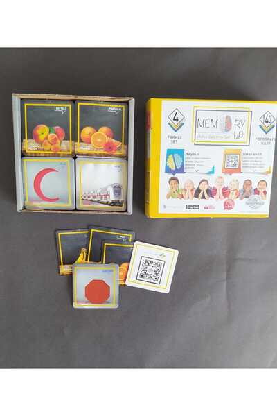 Emin İş Eğitim Solo Test, Domino, Hafıza Kartları Ve Hanoi Kulesi 4 Lü Eğitici Oyun Seti