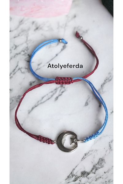 Atolye Ferda Star Patterned Moon Fan Bracelet