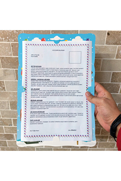 Etkinlikdenizi Gelişim Raporu Kar Temalı Karne Kılıfı (1 ADET)