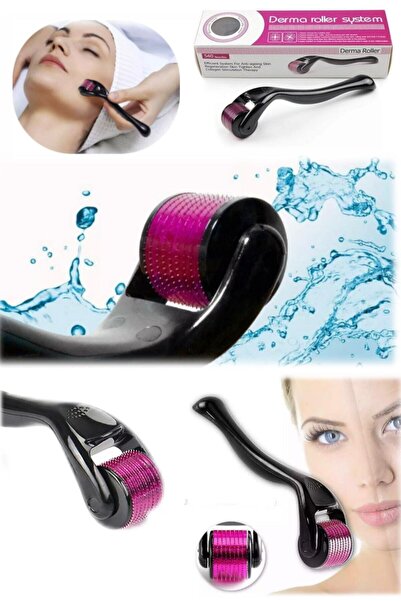 CNGZSHOP Sakal & Saç Gürleştirici Fidanlaştırıcı Titanyum Mikro İğne Ince Uçl...
