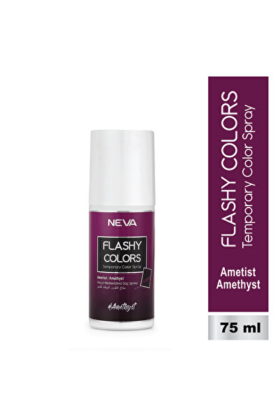 Neva Flashy Colors AMETİST Geçici Renklendirici Saç Spreyi 75ml