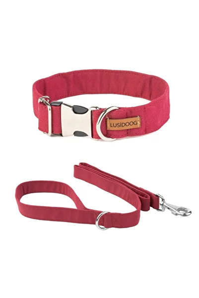 Lusi Doog Dog Collar and Travel Strap Set