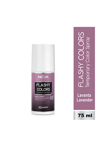 Neva Flashy Colors LAVANTA Geçici Renklendirici Saç Spreyi 75ml