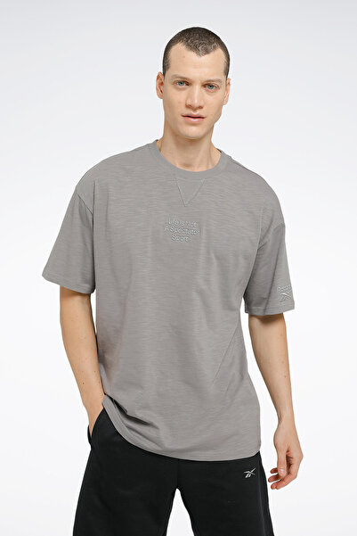 Reebok Vale Tee Pale Grey Men's Short Sleeve T-Shirt