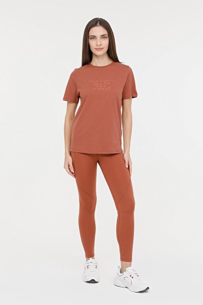 lumberjack WL DARK 11LYG41 4FX K SALMON Γυναικείο κοντομάνικο μπλουζάκι