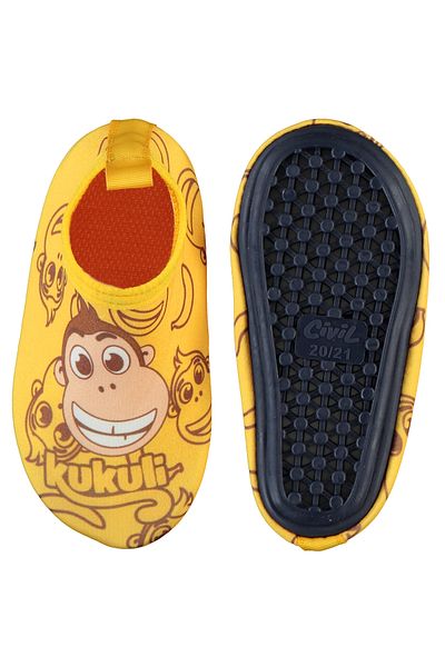 Kukuli Boys' Mustard Colored Sea Shoes - Size 21-25