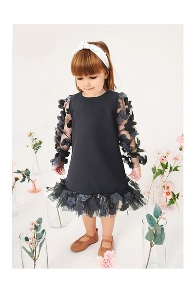 By Piera Rochie de sezon pentru copii tridimensională din tul 08196