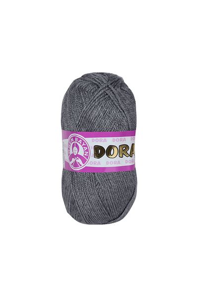 Ören Bayan Gray Knitted Dora Knit Rope Charcoal - 008