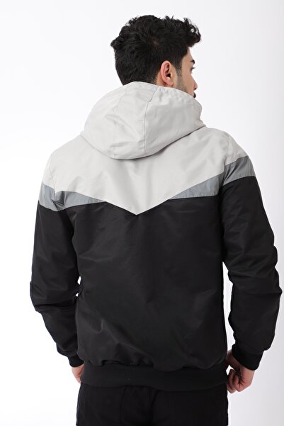 Stilkombin Bill Triangle Piece Hooded Seasonal Coat 1220