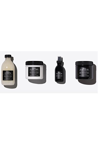 Davines The Oi Styling Luxury Full Set For Fine Hair Shine Brightening Nouris...