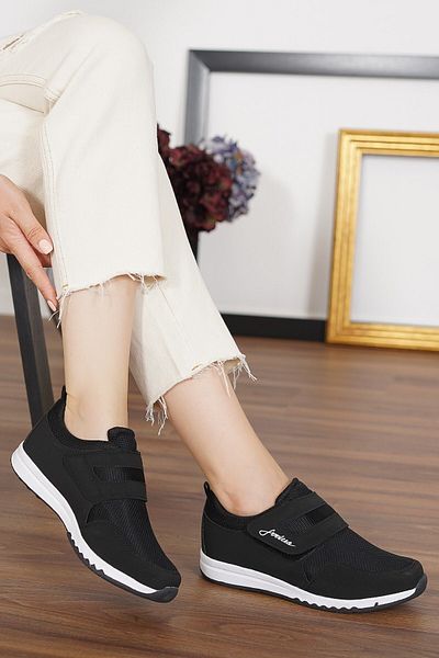 LETAO Lifestyle Pantofi sport confortabili, ușori, cu velcro, pentru mers zilnic