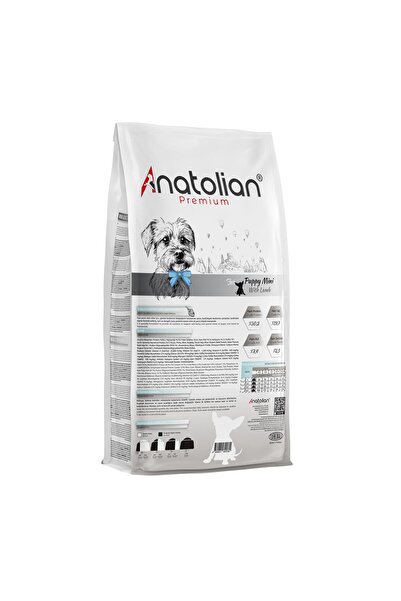 Anatolian premium Mini Puppy Lamb Kuzulu Küçük Irk Yavru Köpek Maması 2 Kg